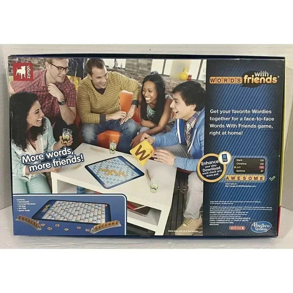 Words with Friends Board Game - Picture 2 of 7